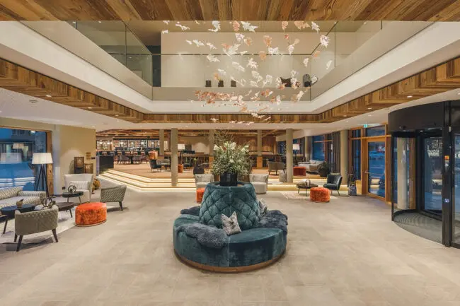 alpenhotel-montafon-schruns-kulinarik-gourmetkueche-11 Lobby, Bar - 4 Sterne Superior Hotel in Schruns, Vorarlberg