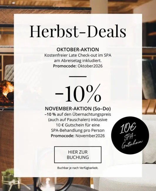 Home 14 Alpenhotel Montafon - Herbst-Deals