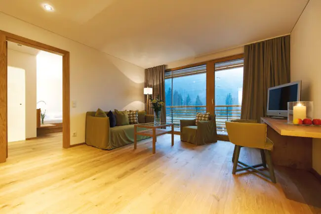 Premium-Familienzimmer mit Balkon - Zimmer in Schruns, Alpenhotel Montafon