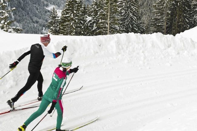 Langlaufen - Winterurlaub im Montafon