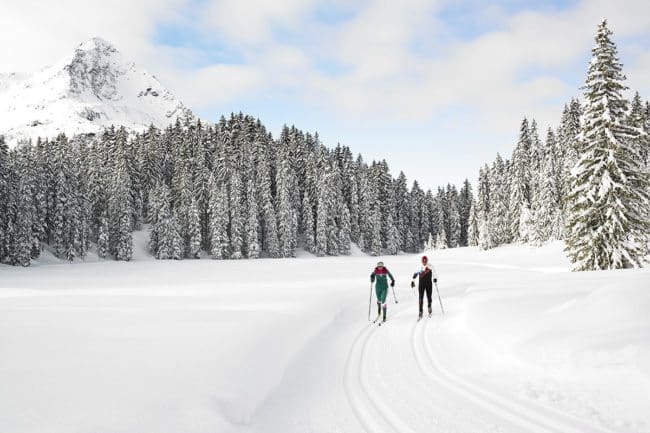 Langlaufen - Winterurlaub im Montafon