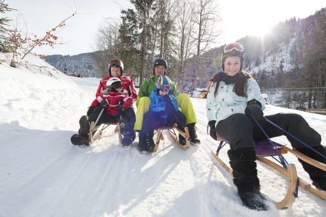 Rodeln - Winterurlaub im Montafon