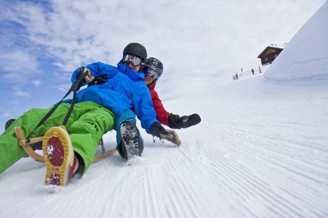 Rodeln - Winterurlaub im Montafon