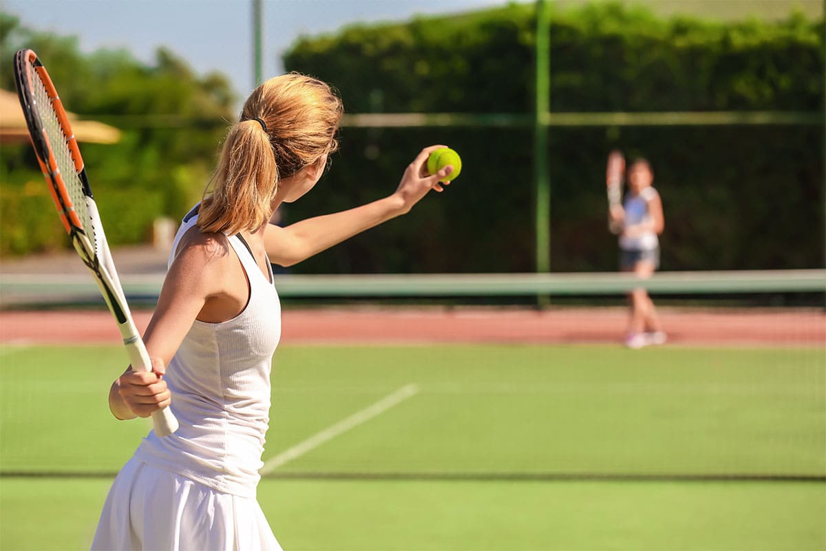 Tennis in Schruns, Montafon