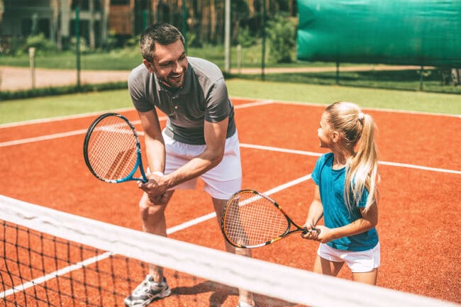 Tennis in Schruns, Montafon
